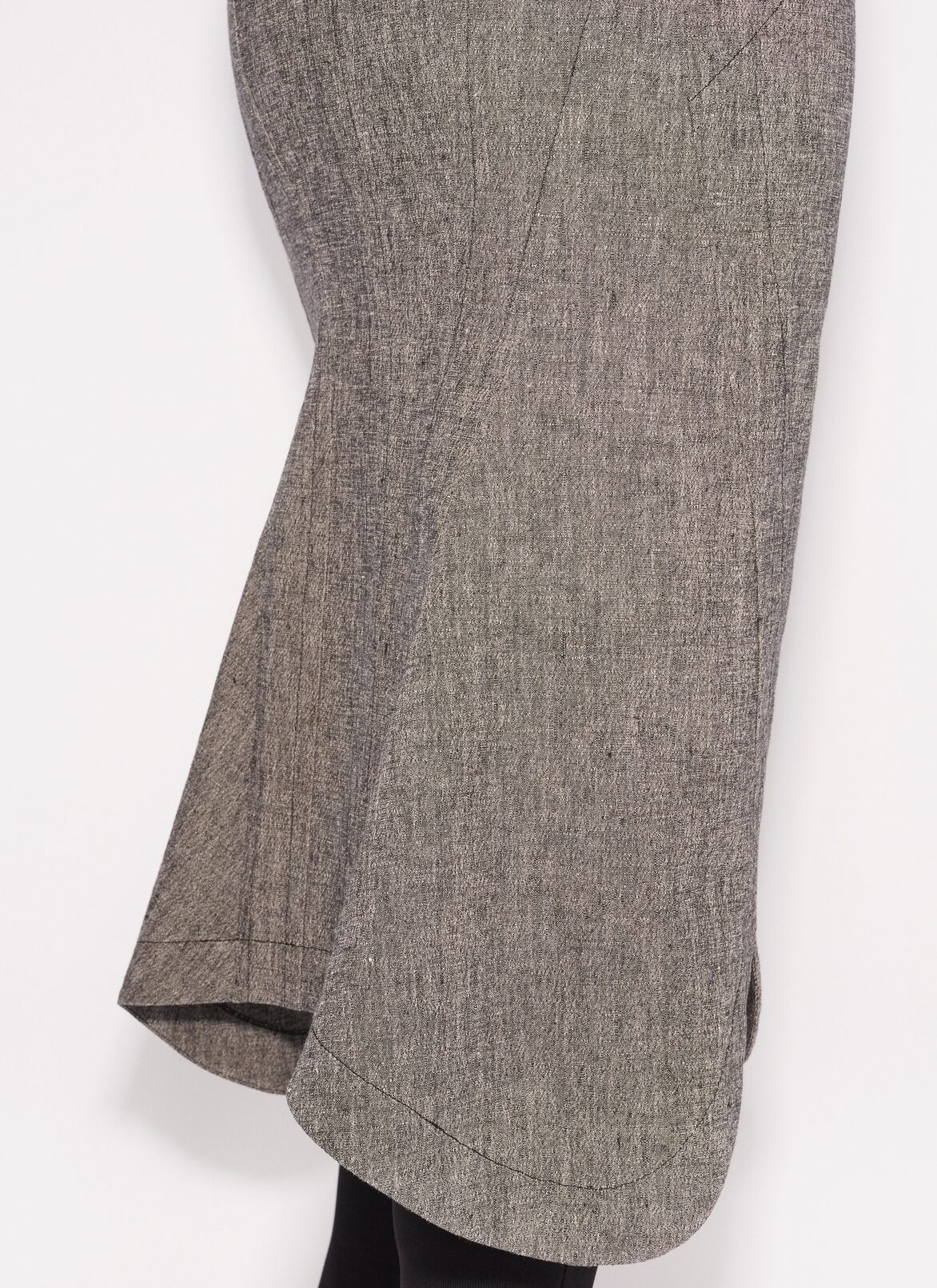 MERMAID SKIRT ALAÏA GREY MERMAID SKIRT